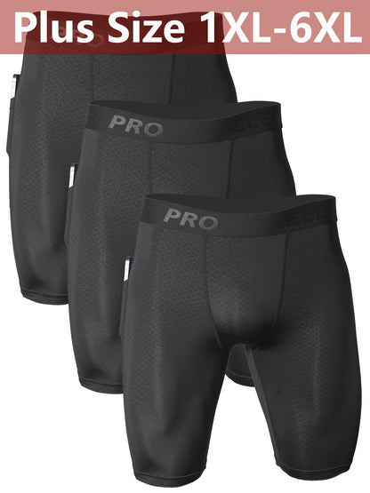Men's Boxer Briefs - Quick-Dry 3 – Black option – main product image