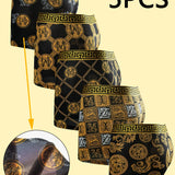 5-Piece Luxe Printed Briefs