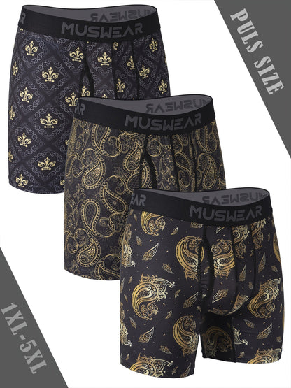 Men's Boxer Briefs - Stretch – Sizes 1XL–5XL – view 3
