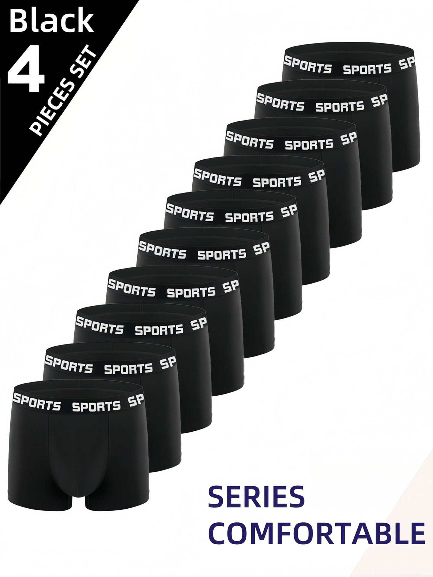 Men's Boxer Briefs - Versatile 4 – Sizes S–XXL – main product image