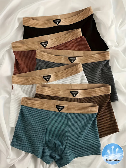 Men's Boxer Shorts - Breathable 6 Pack – Sizes XS–XL – view 3