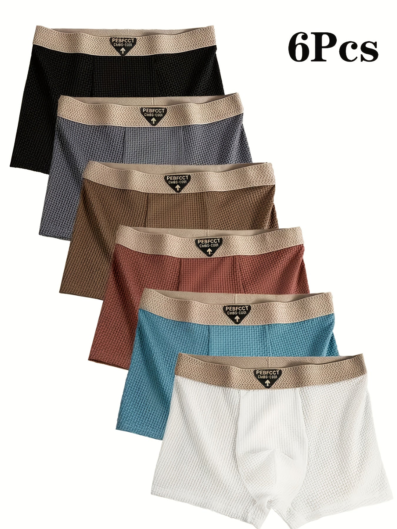 Men's Boxer Shorts - Breathable 6 Pack – Sizes XS–XL – view 10