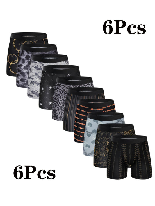 Men's Boxer Shorts - Moisture Wicking 6 Pack – main product image