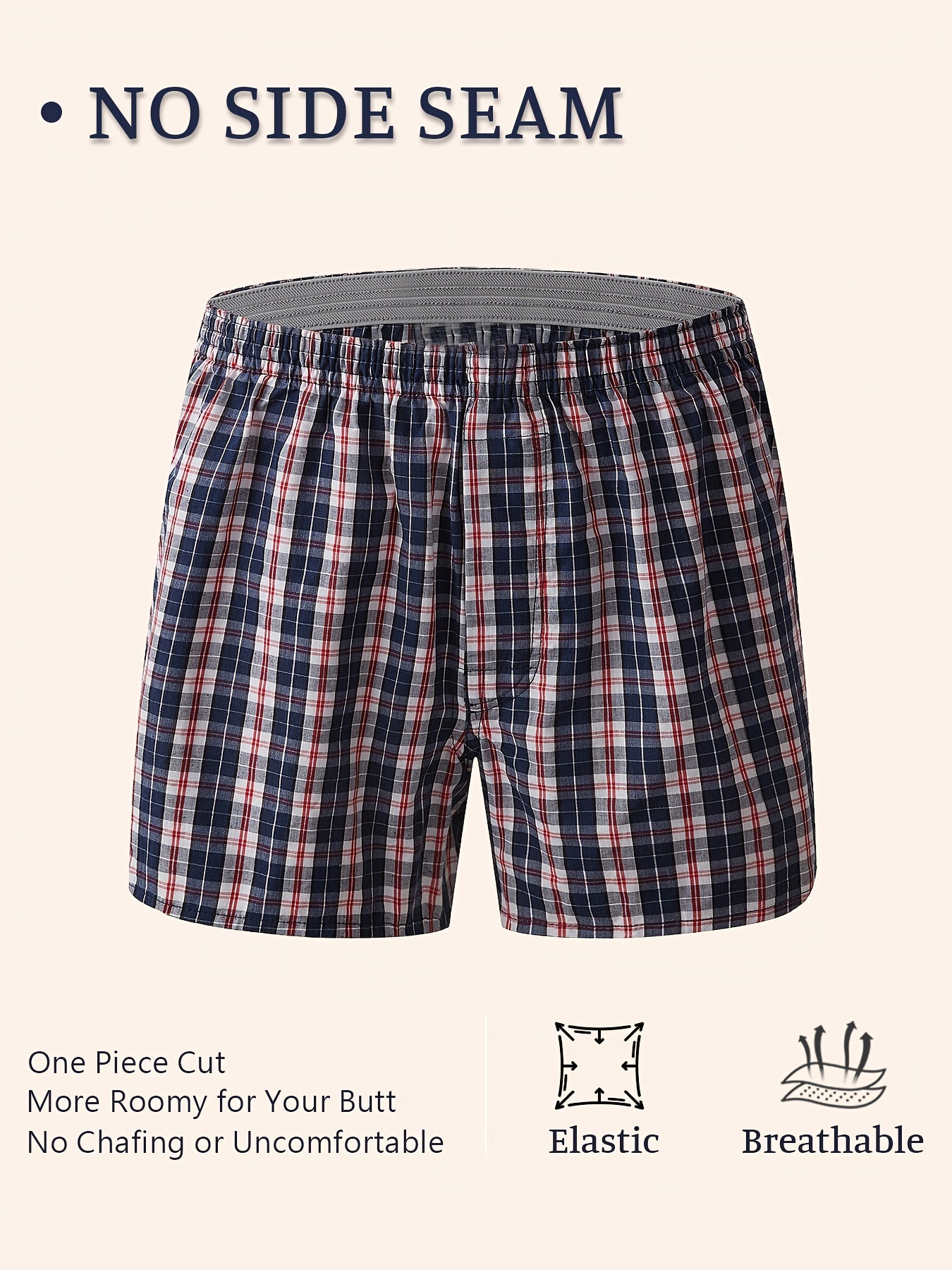 Men's Boxer Shorts - Stretch – Sizes S–L – view 2