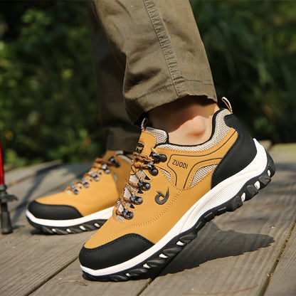 Men's Breathable Lace-Up Sneakers - PU Upper and EVA Insole – view 7