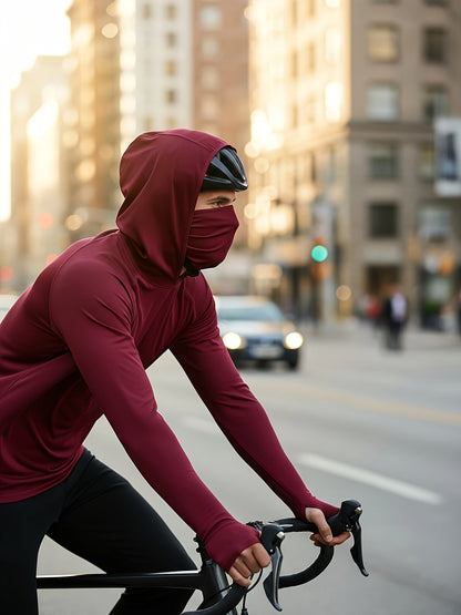Men's Built-In Mask Hoodies - 3-Pack Quick-Dry Layers – view 5