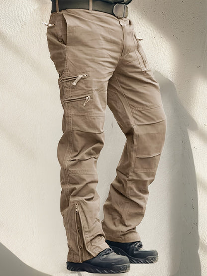 Men's Cargo Pants - Elastic Waist With Pockets – Sizes 30–40 detail view