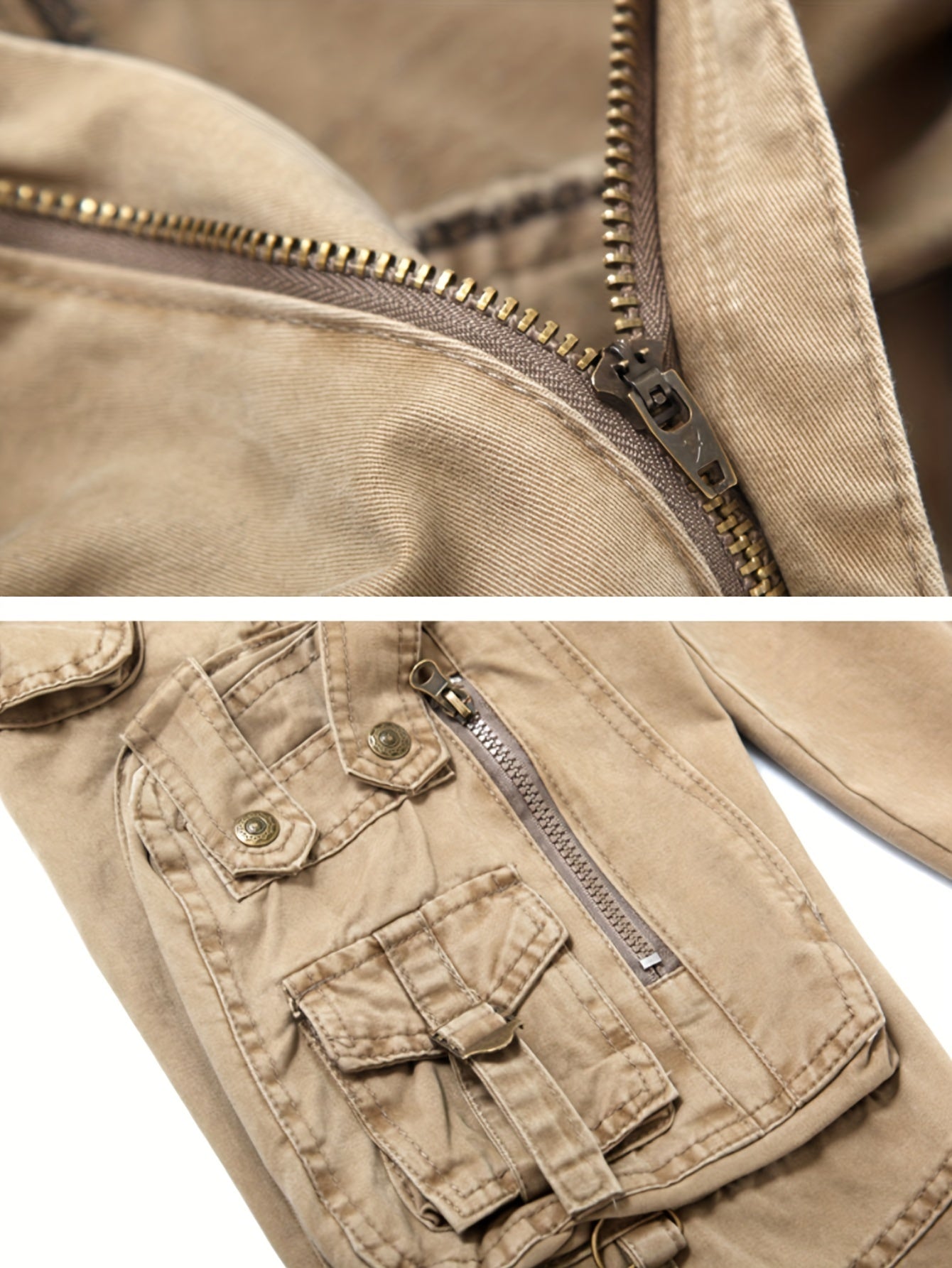 Men's Cargo Pants - Multi Pocket – 100% cotton – view 4