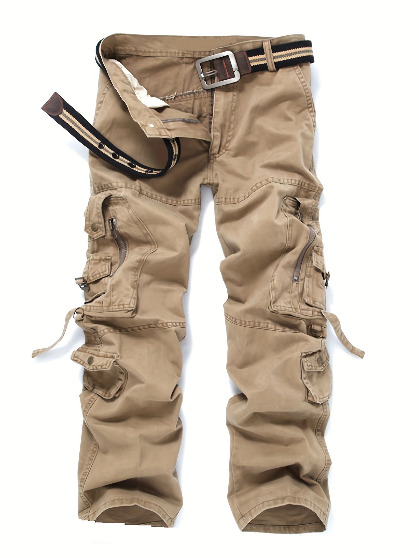 Men's Cargo Pants - Multi Pocket – 100% cotton – view 6