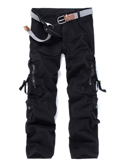 Men's Cargo Pants - Multi Pocket – 100% cotton – Khaki option – main product image