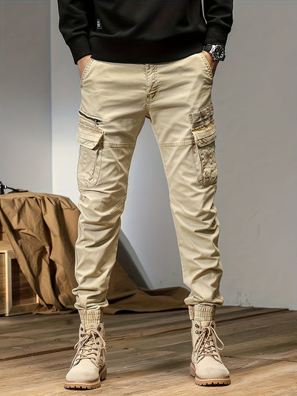 Men's Cargo Pants - Multi Pocket – Black – view 18