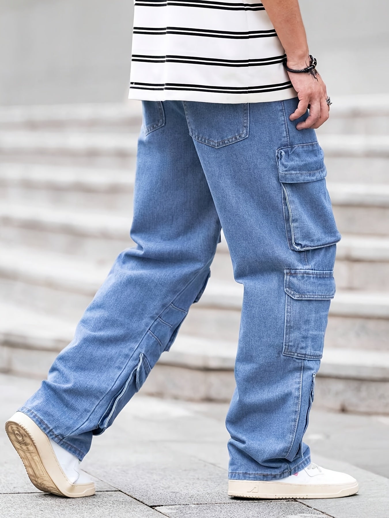 Men's Cargo Pants - Multi Pocket – Sizes XS–XXXL – view 5