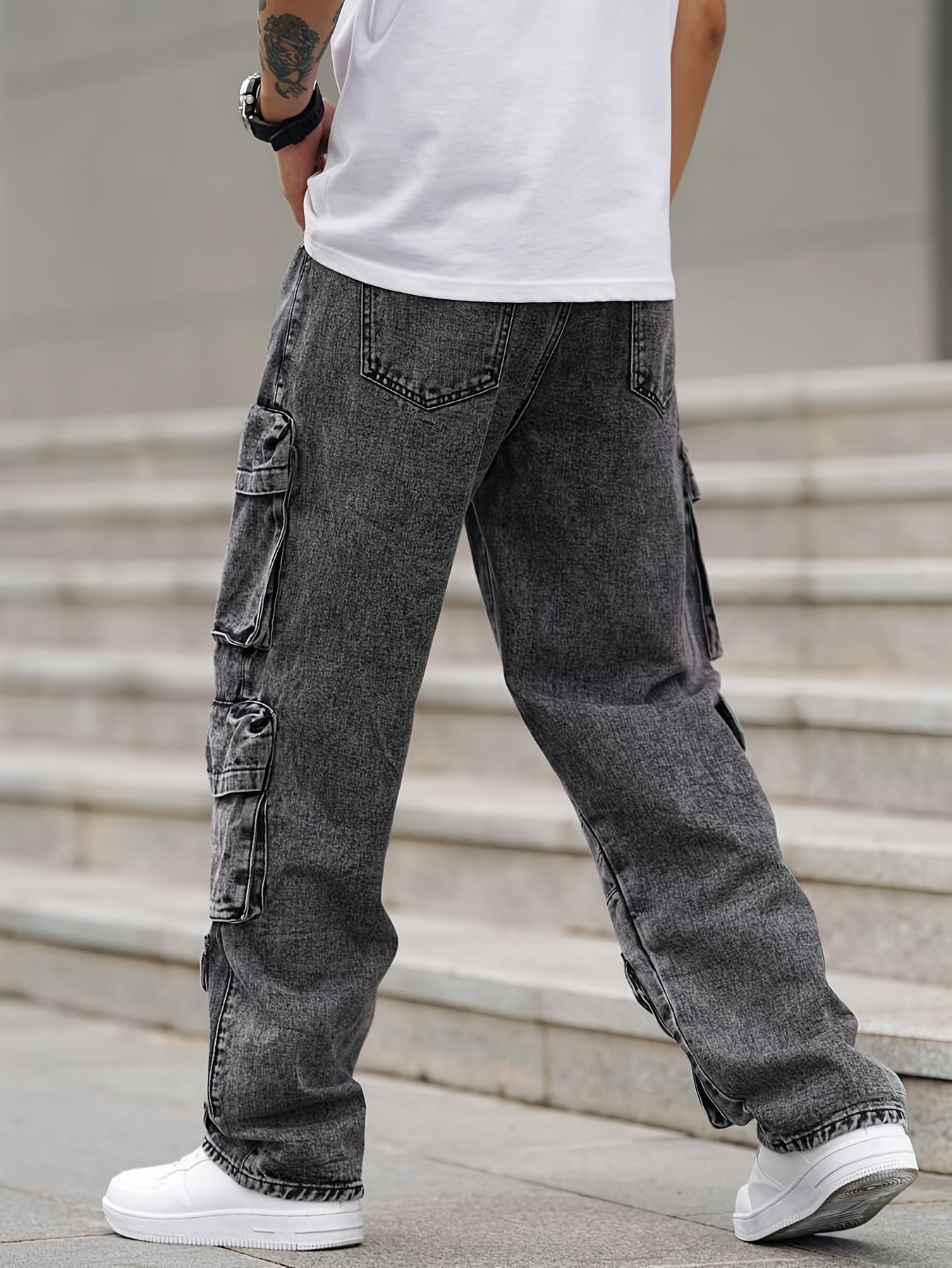 Men's Cargo Pants - Multi Pocket – Sizes XS–XXXL – view 10
