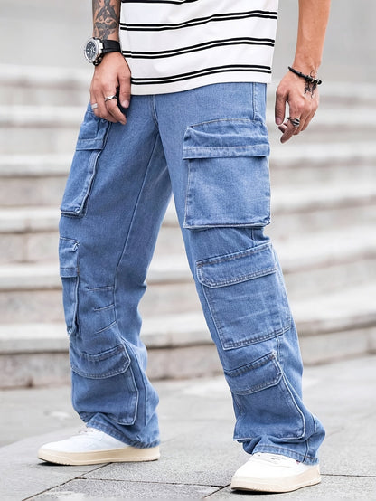 Men's Cargo Pants - Multi Pocket – Sizes XS–XXXL – view 12