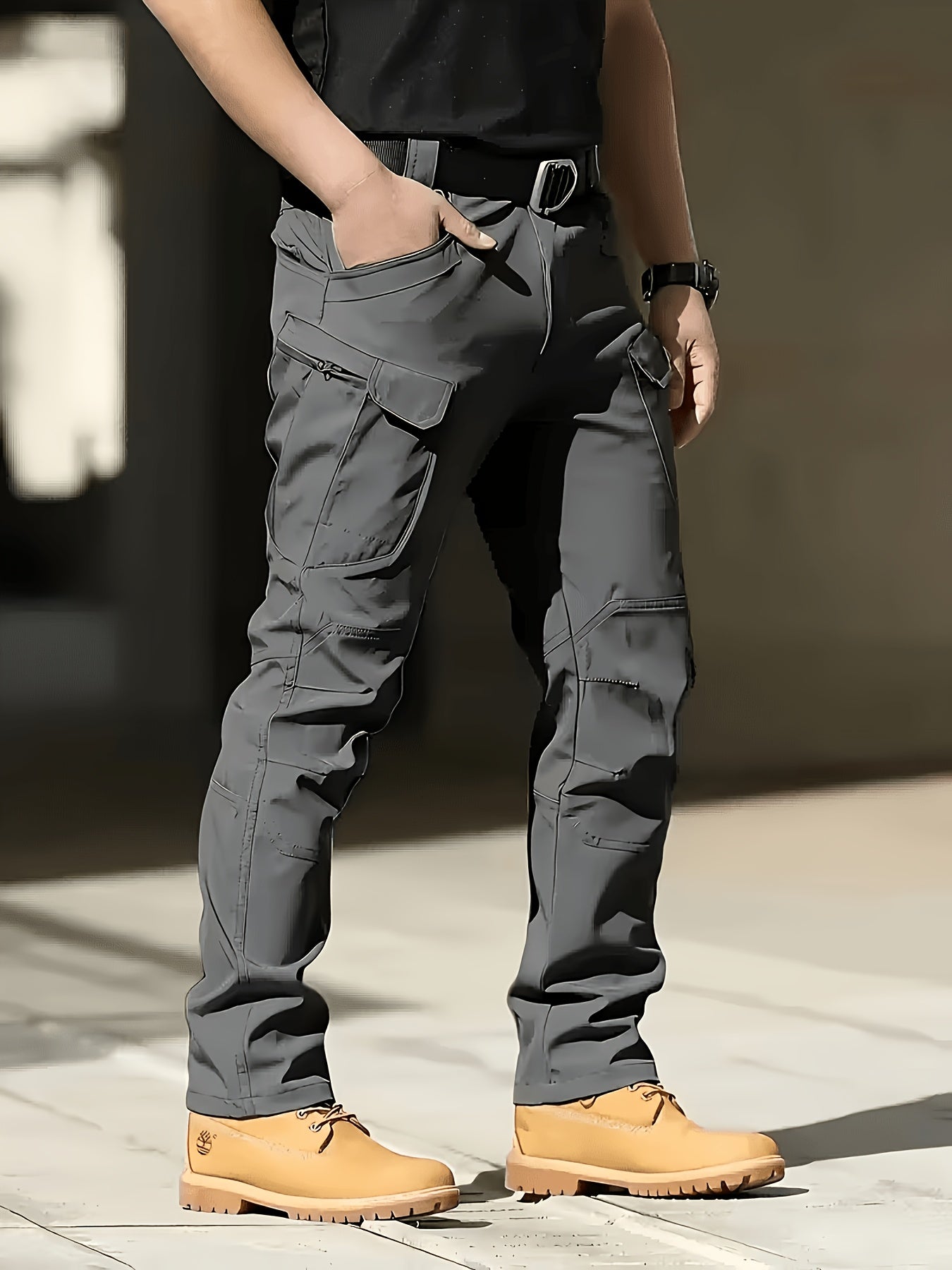 Men's Cargo Pants - Multi Pocket Workwear – Sizes M–XXXL detail view