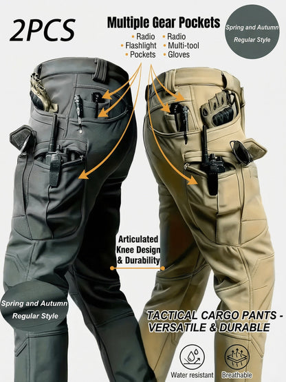 Men's Cargo Pants - Multi Pocket Workwear – Sizes M–XXXL detail view