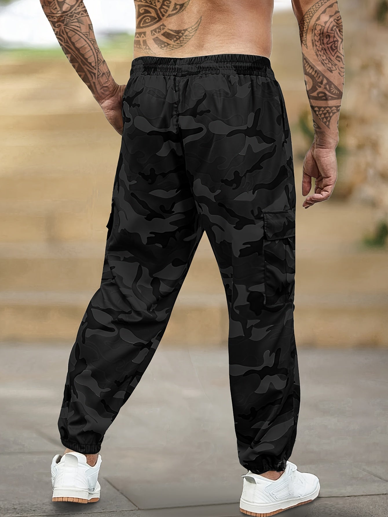 Men's Cargo Pants - Multi Pocket Workwear – Sizes S–XXXL – view 5