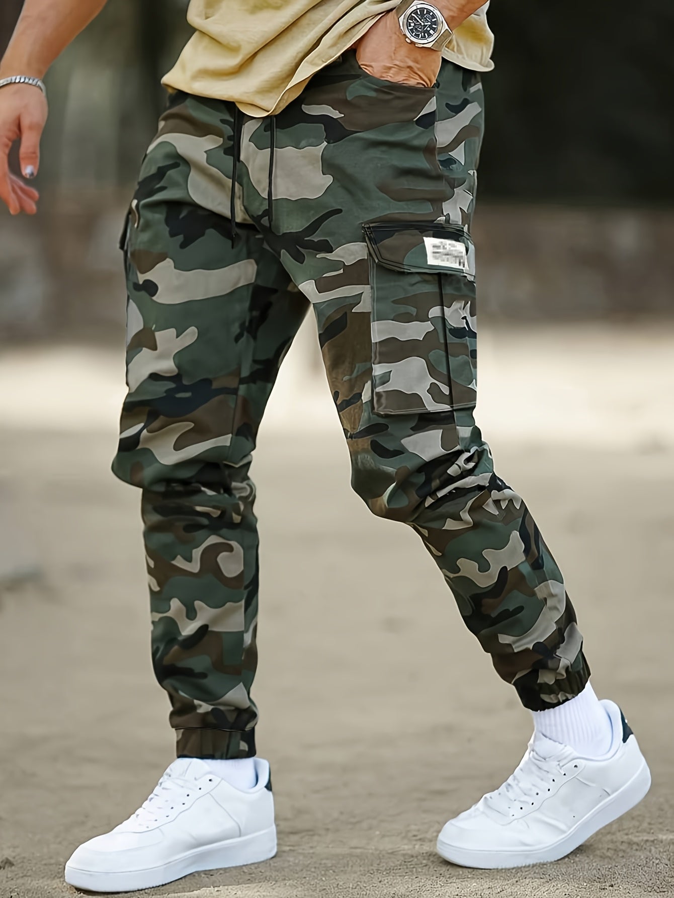 Men's Cargo Pants - Multi Pocket Workwear – Sizes S–XXXL – view 9