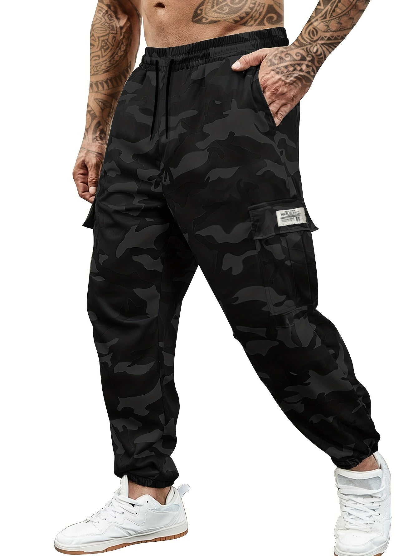 Men's Cargo Pants - Multi Pocket Workwear – Sizes S–XXXL – view 15