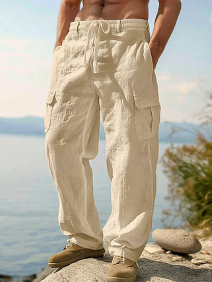 Men's Cargo Pants - Multi Pocket Workwear Style – view 3