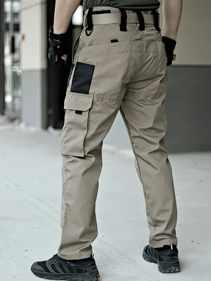 Men's Cargo Pants - Quick Dry With Pockets – Black Utility – view 14
