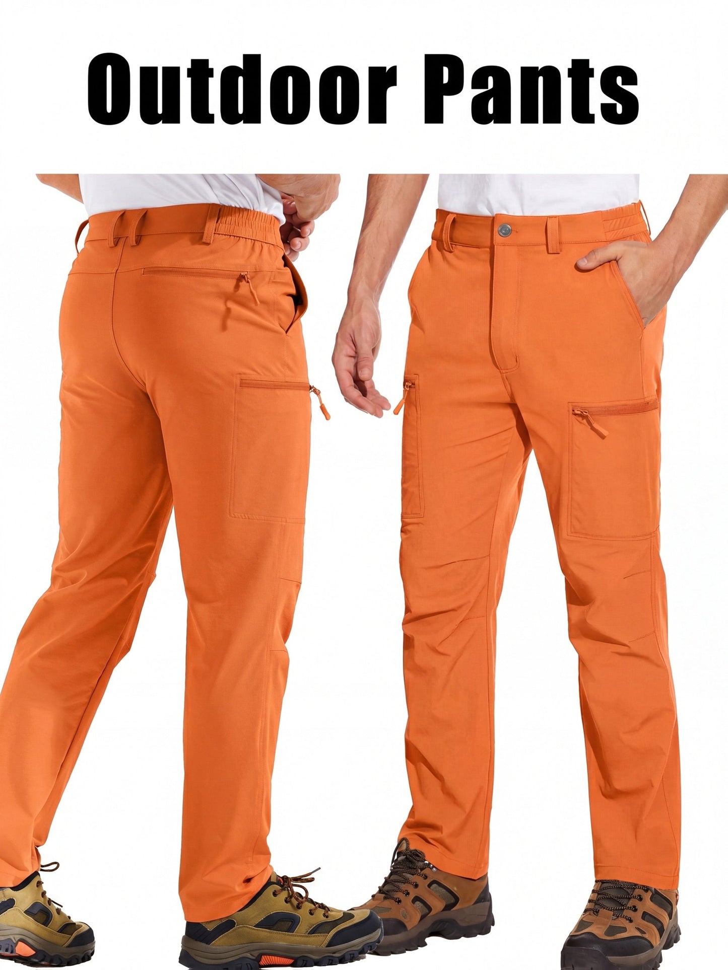 Men's Cargo Pants - Quick Dry With Pockets – Sizes 30–40 detail view