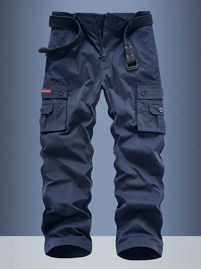 Men's Cargo Pants - Regular Fit With Pockets – Sizes 30–38 – Black option – view 3