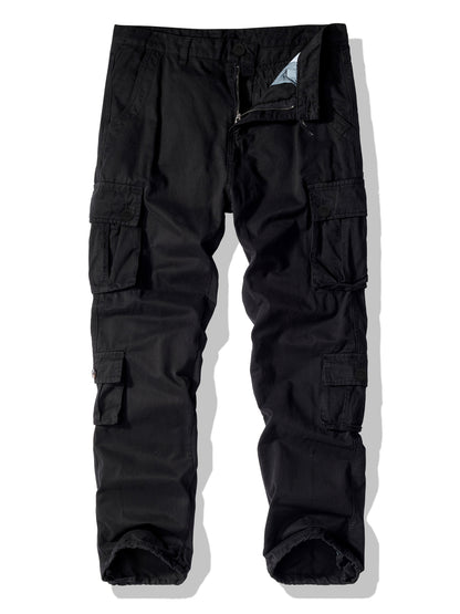 Men's Cargo Pants - Regular Fit With Pockets – Sizes 30–40 – Khaki option – view 2