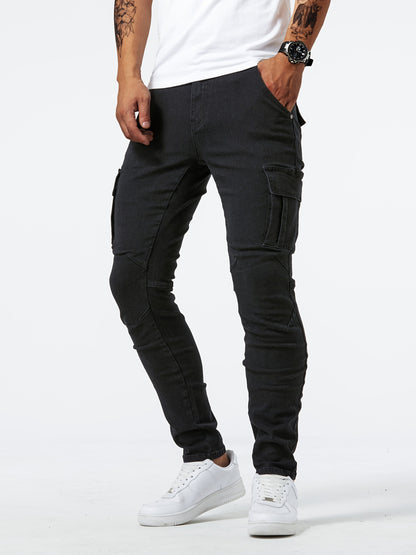 Men's Cargo Pants - Slim Fit With Pockets – view 6