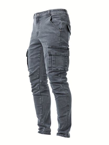 Men's Cargo Pants - Slim Fit With Pockets – view 7