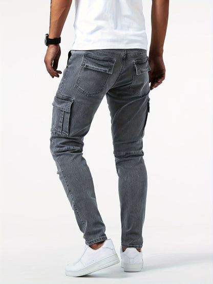 Men's Cargo Pants - Slim Fit With Pockets – view 8