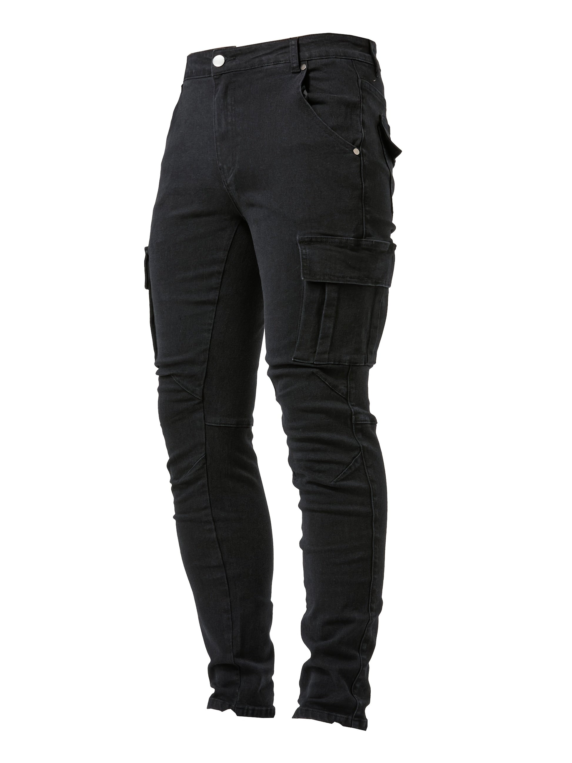 Men's Cargo Pants - Slim Fit With Pockets – view 10