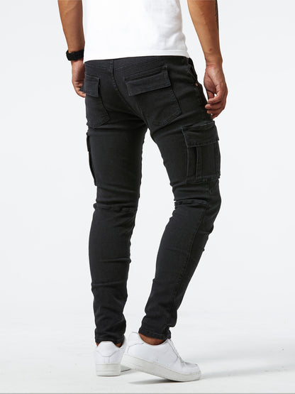 Men's Cargo Pants - Slim Fit With Pockets – view 11