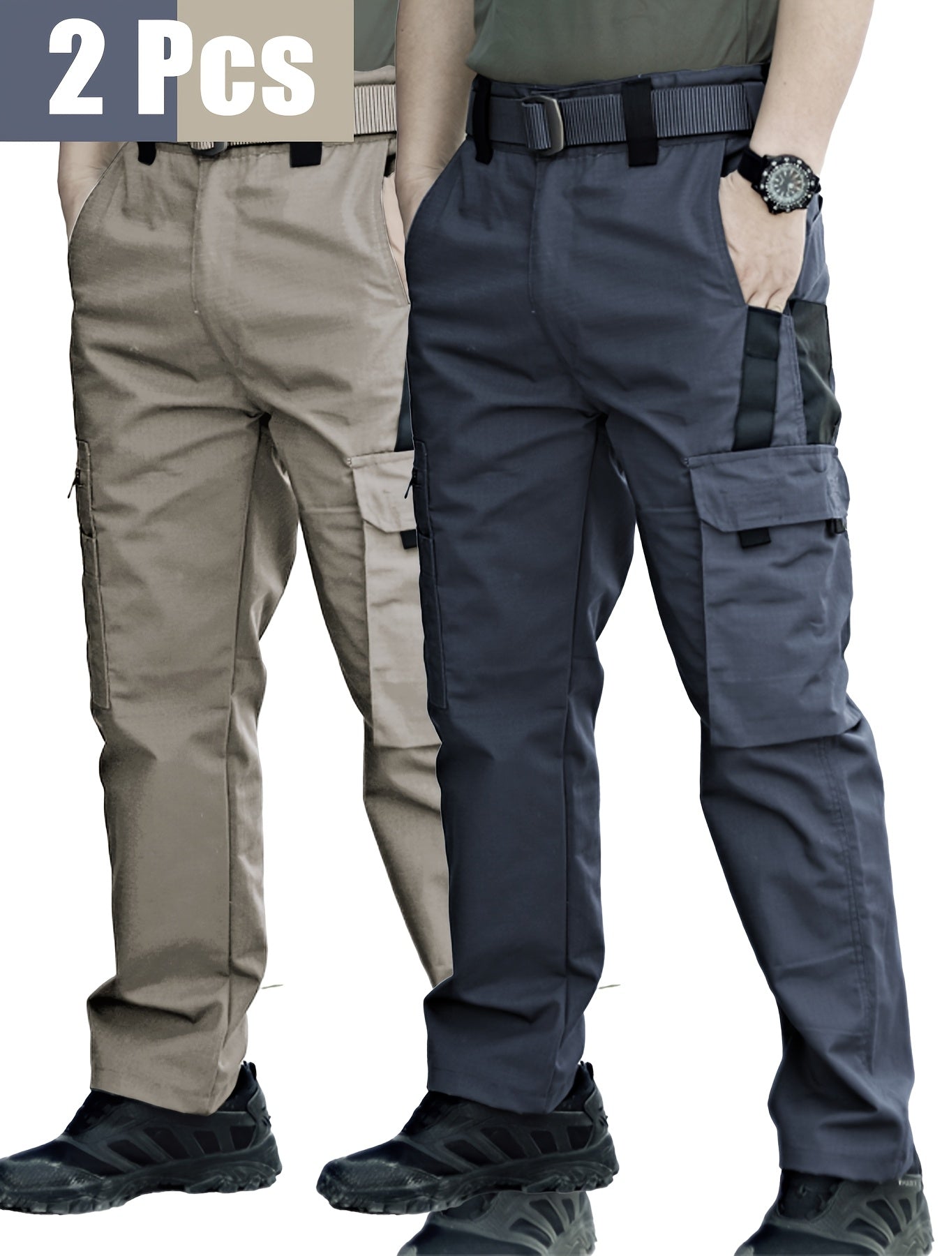 Men's Cargo Pants - Stretch With Pockets – 22-Variant Selection detail view