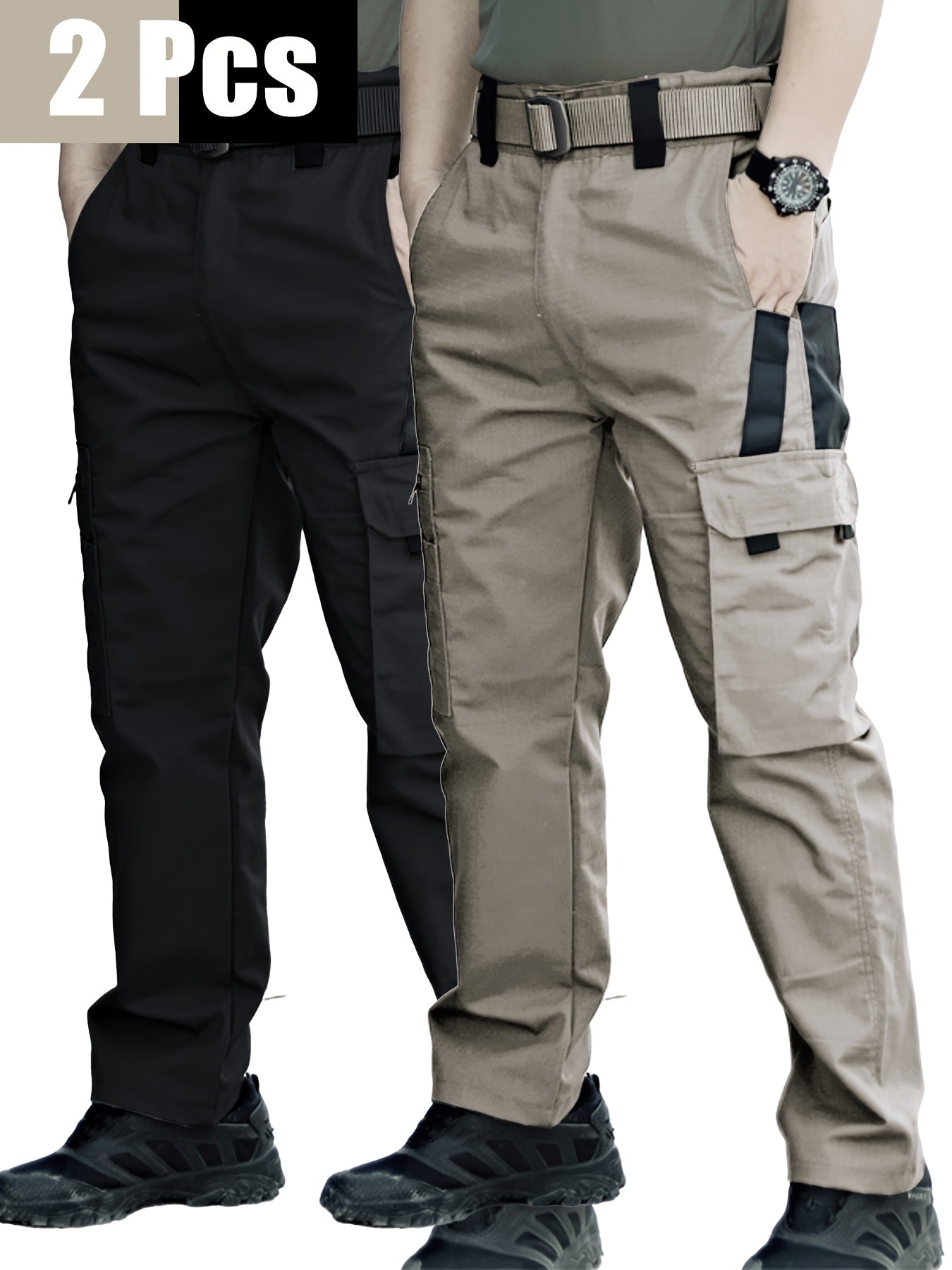 Men's Cargo Pants - Stretch With Pockets – 22-Variant Selection detail view