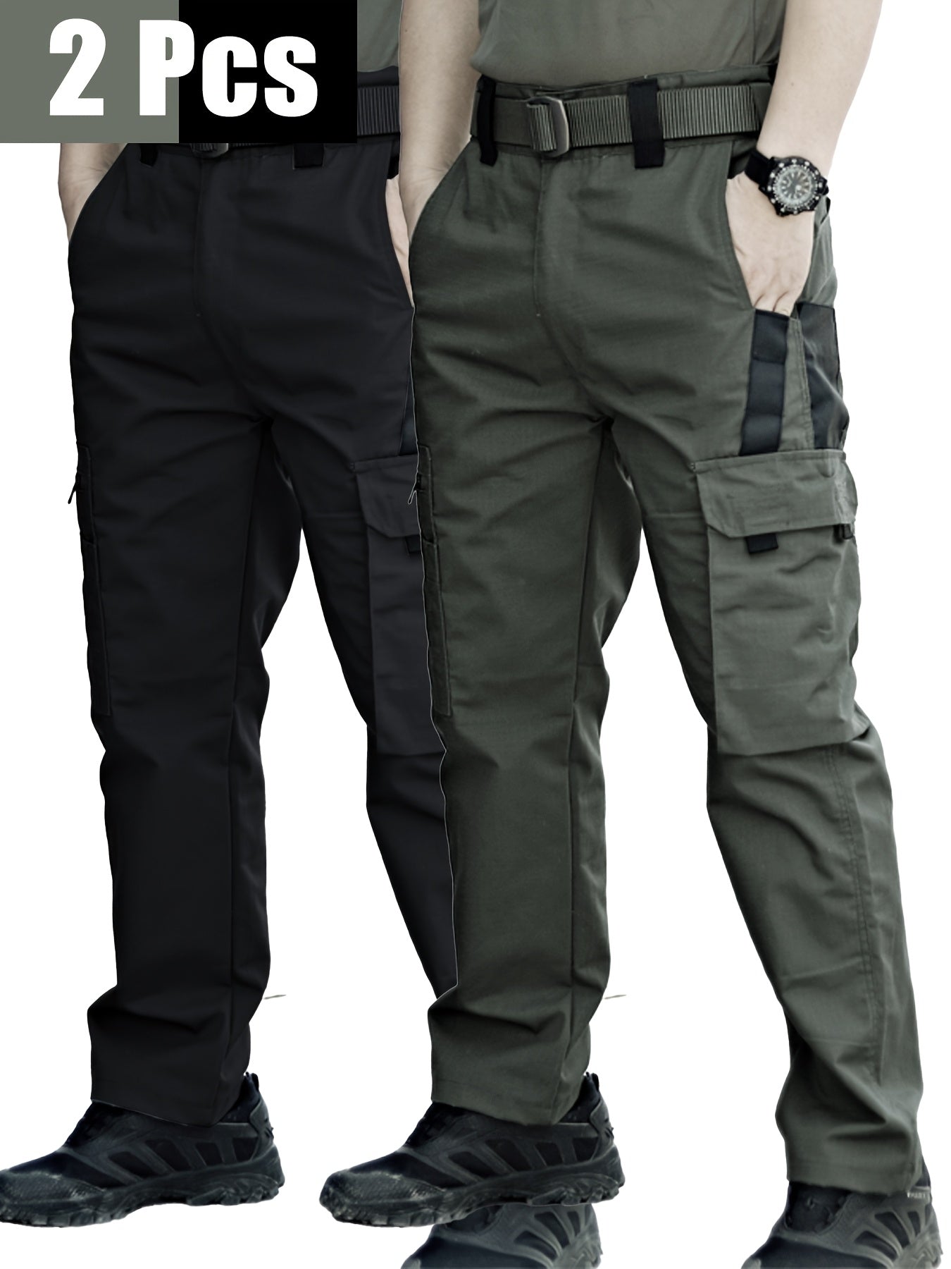 Men's Cargo Pants - Stretch With Pockets – 22-Variant Selection detail view