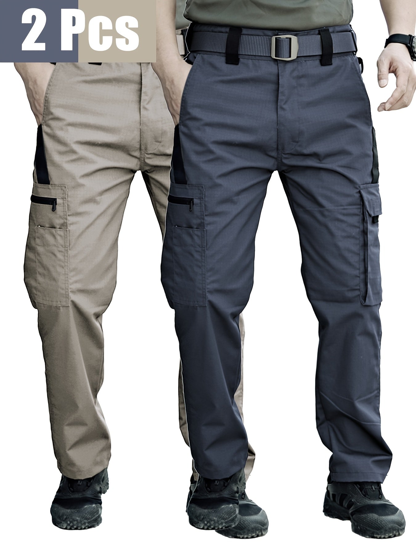 Men's Cargo Pants - Stretch With Pockets – 22-Variant Selection – view 17