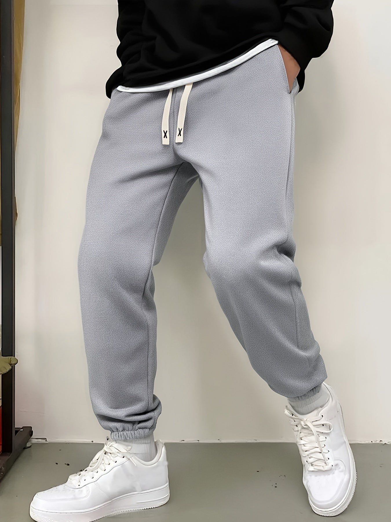 Men's Cargo Pants - Stretch With Pockets – 3Pcs Random Color – view 6
