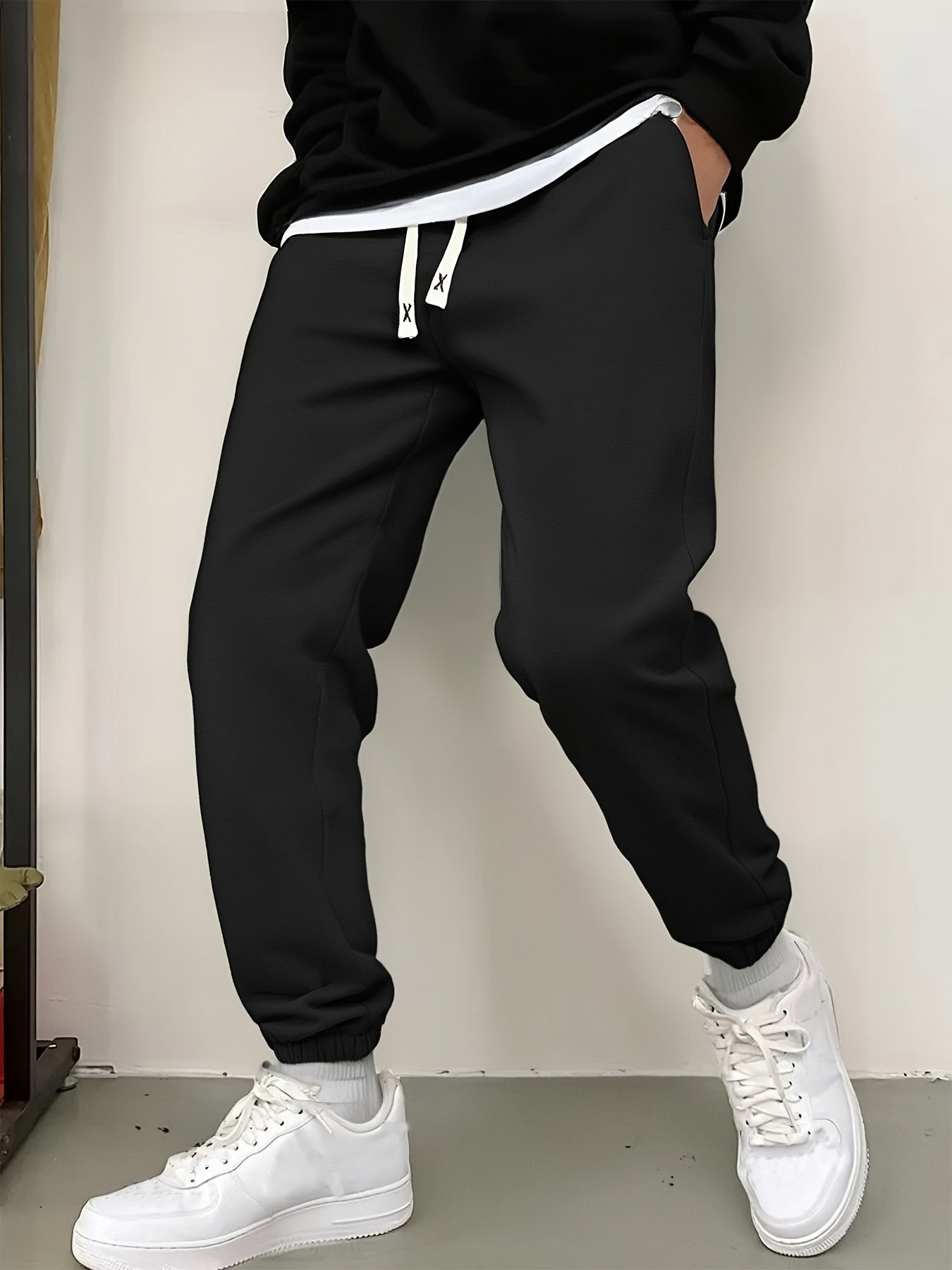 Men's Cargo Pants - Stretch With Pockets – 3Pcs Random Color – view 10