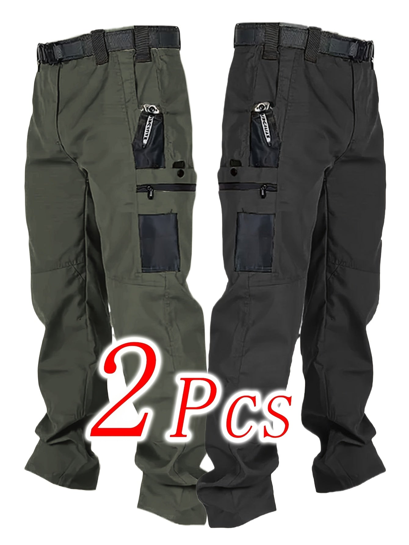 Men's Cargo Pants - Stretch With Pockets – 6-Color Selection – view 11