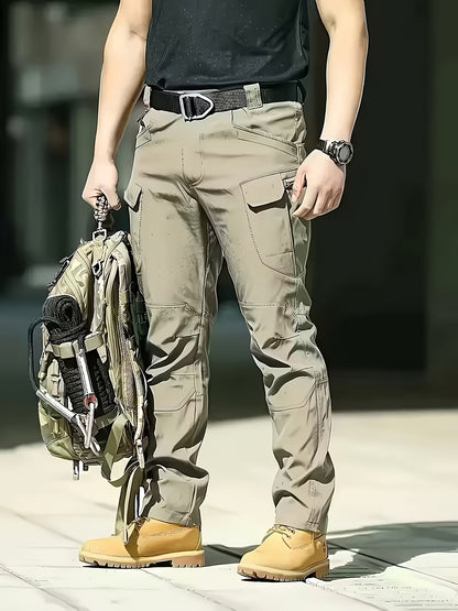Men's Cargo Pants - Stretch With Pockets – Color Polyester – view 5