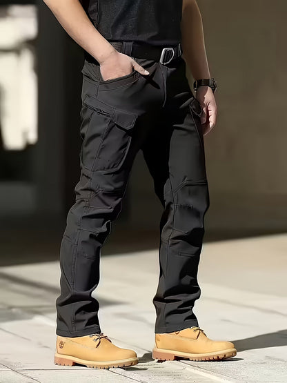 Men's Cargo Pants - Stretch With Pockets – Color Polyester – view 11