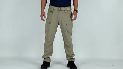 Men's Cargo Pants - Stretch With Pockets – Color (with belt) – view 5