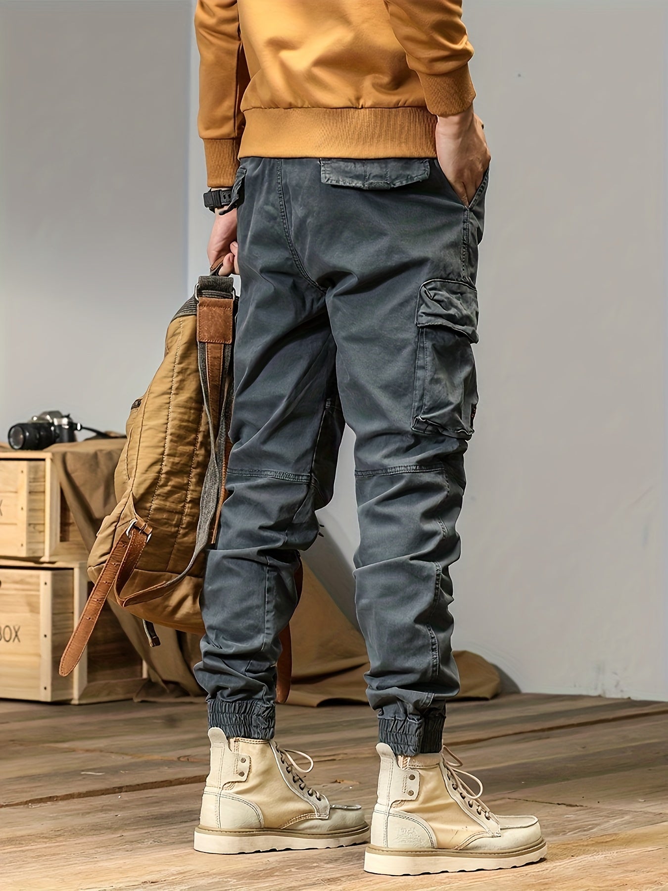 Men's Cargo Pants - Stretch With Pockets – Sizes 30–38 – view 7