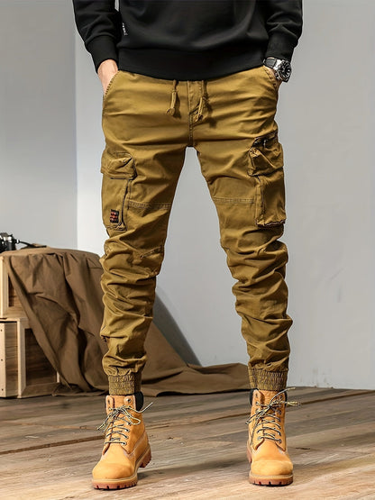 Men's Cargo Pants - Stretch With Pockets – Sizes 30–38 – Black option – main product image