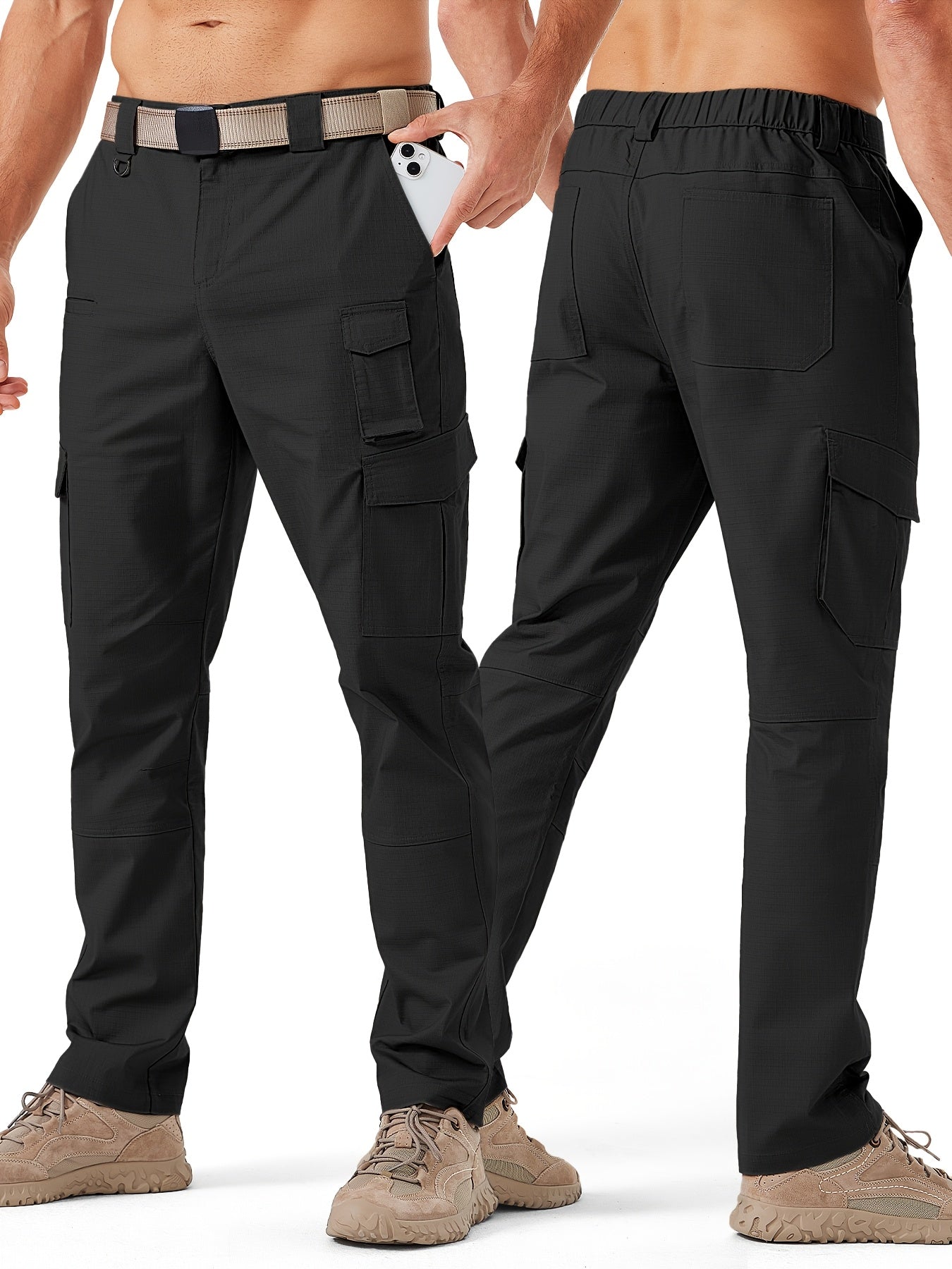 Men's Cargo Pants - Stretch With Pockets Workwear – view 17