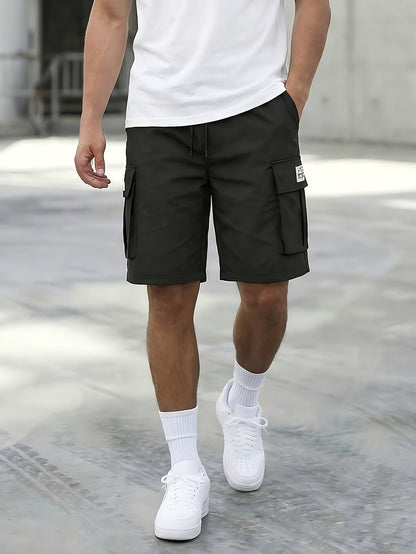 Men's Cargo Shorts - Drawstring Waist With Pockets – Sizes M–XXXL – view 5