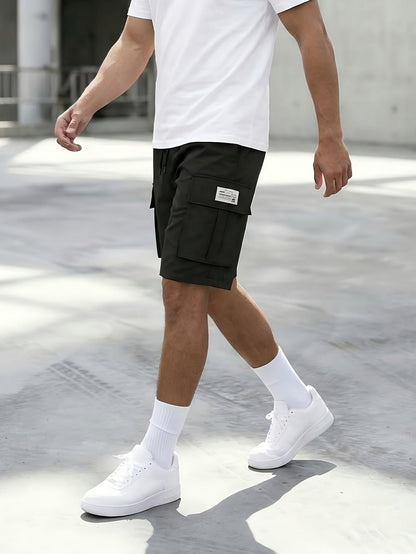 Men's Cargo Shorts - Drawstring Waist With Pockets – Sizes M–XXXL – view 10