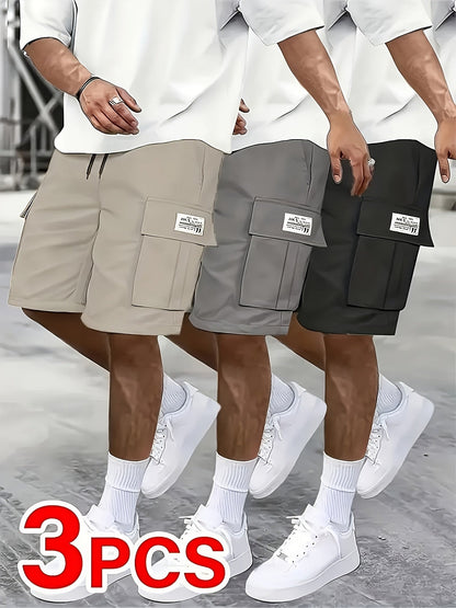 Men's Cargo Shorts - Multi Pocket – 10-Variant Selection – view 7