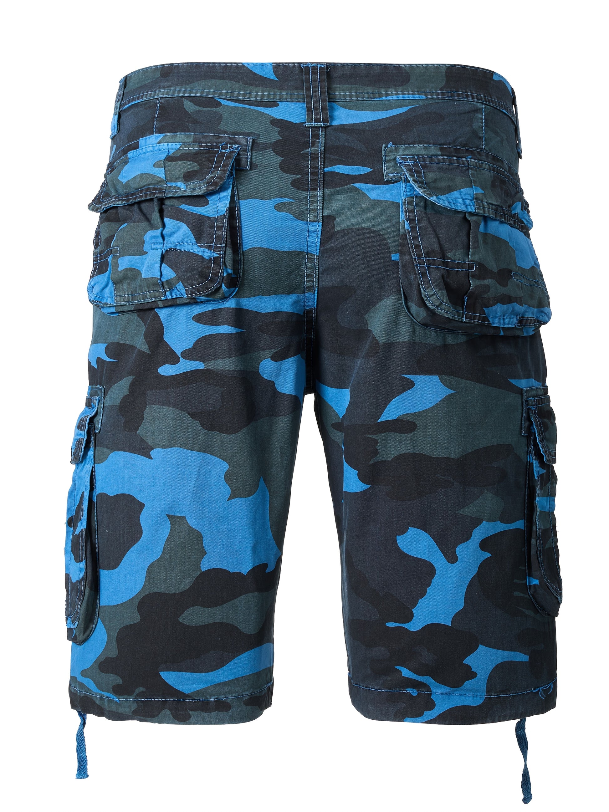 Men's Cargo Shorts - Multi Pocket Active – Cotton – view 4